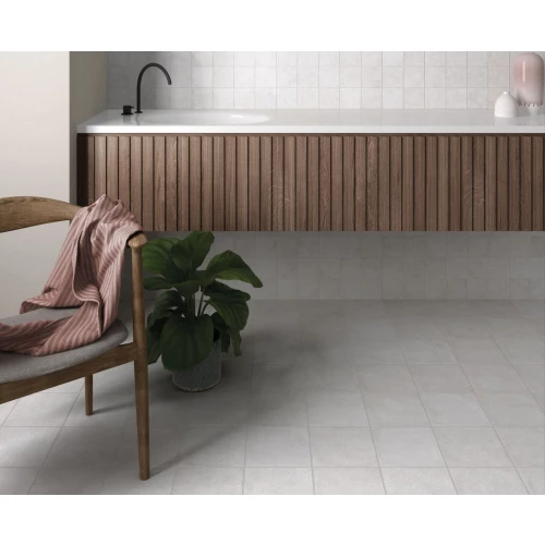 Керамогранит Equipe Стаге Вхите / Stage White EQ-3 матовый белый 31371 20х20 см