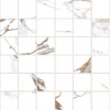 Плитка настенная ALMA Ceramica Дакота / Dakota рельефная глянцевая белая 8 мм TWU09DKT014 50х24,5 см