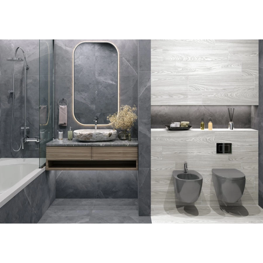 Керамогранит матовый ALMA Ceramica Andora 1,62 кв.м. 0,8GFA92ADR44R 90х20х0,8 см