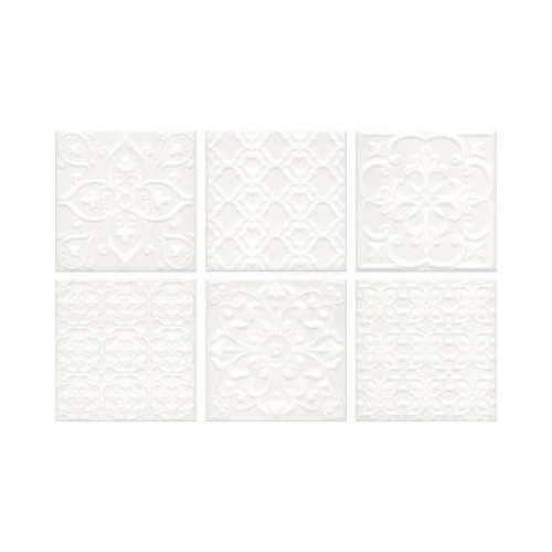 Плитка настенная Kerama Marazzi Суррей белая 5226 20х20 см