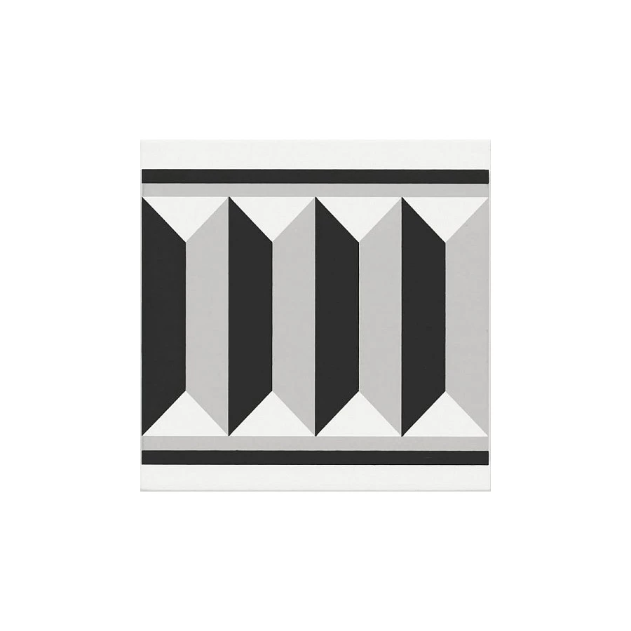 Декор Kerama Marazzi Ателье серый 20х20 см