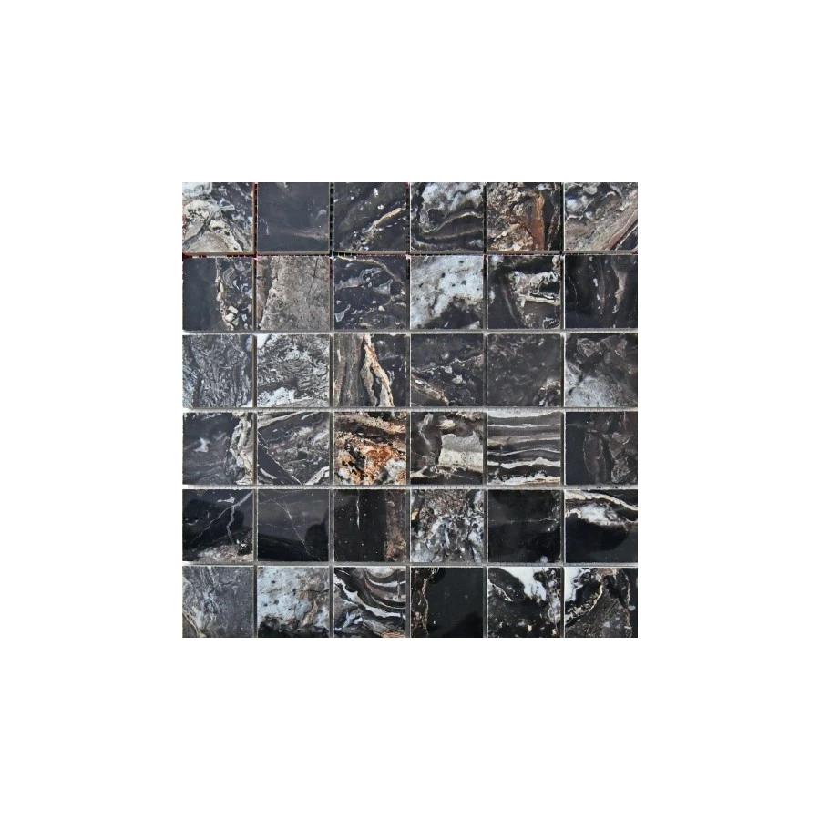 Мозаика Neodom Ambassador Mosaico Nairobi Black N40001 5x5 см 30x30 см