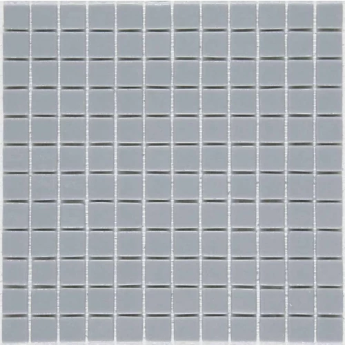 Стеклянная мозаика Mosavit Monocolor MC-401 Gris Oscuro глянцевая серая 31,6x31,6 см
