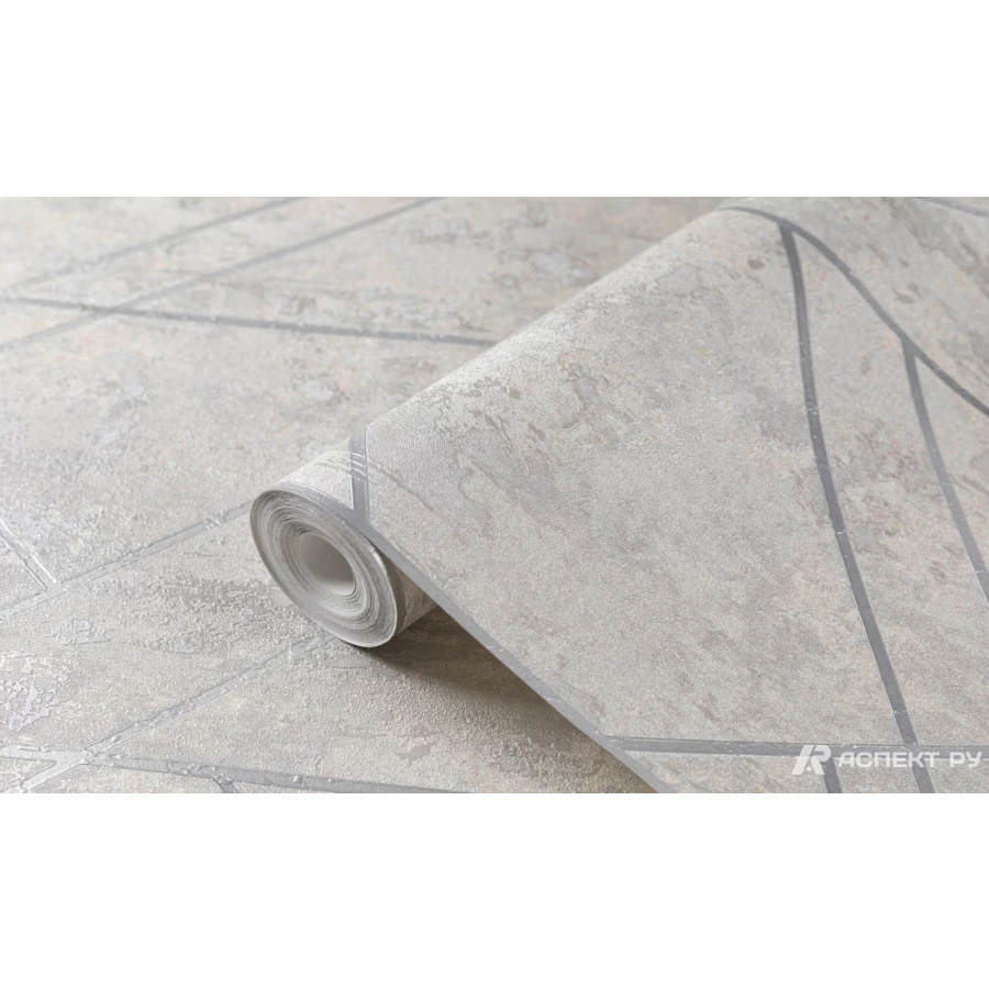 Обои флизелиновые Аспект Мичиган Серый 70563-14 1,06х10,05 м