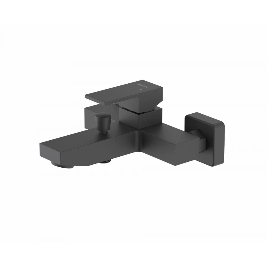 Смеситель Aquatek Либра для ванны матовый черный AQ1640MB