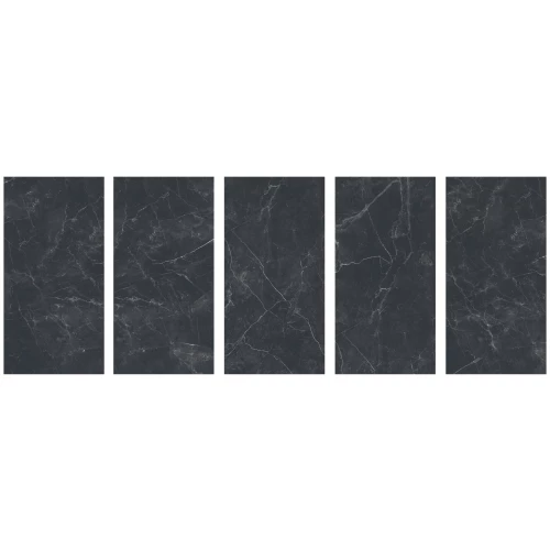 Керамогранит Staro Silk Argos Nero Sugar матовый черный 12430992 120х60 см