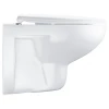 Унитаз подвесной Grohe Bau Ceramic безободковый, с сиденьем микролифт, альпин-белый 39351000