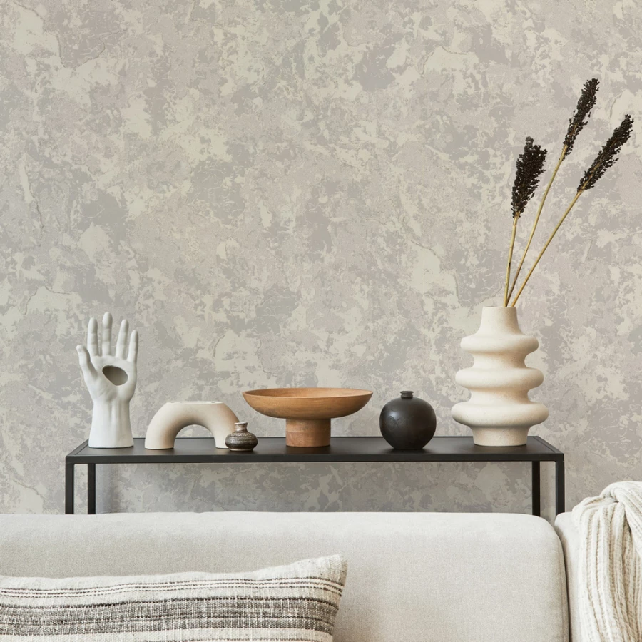 Обои флизелиновые Deluxe Аспект Deluxe Леонардо бежевые 70391-24 1.06x10.05 м