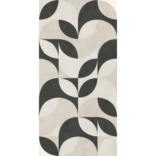 Керамогранит La Fenice Natural Terre Decoro Ovale Cold матовый бежевый 12NATOVCOL 120х60 см