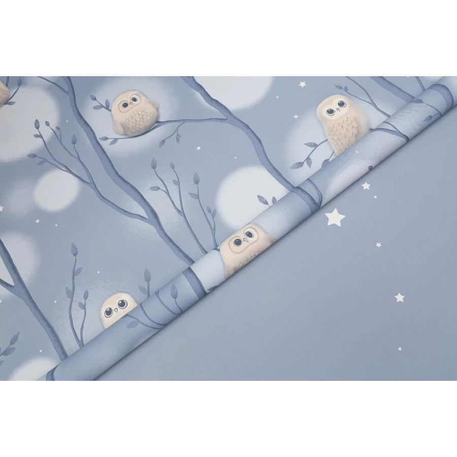 Обои флизелиновые Palitra Home Dream HomeColor синие HC72162-46 1,06х10,05 м