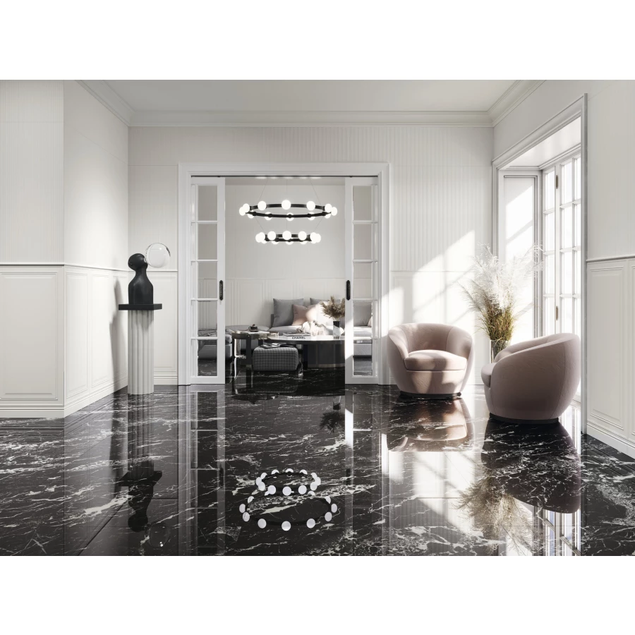 Бордюр настенный Ape Ceramica Bellagio Zocalo Sorico Bianco матовый белый A042005 60х10 см