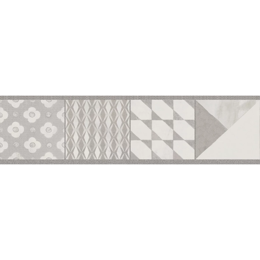 Бордюр Kerama Marazzi Онда обрезной серый 30х7,2 см