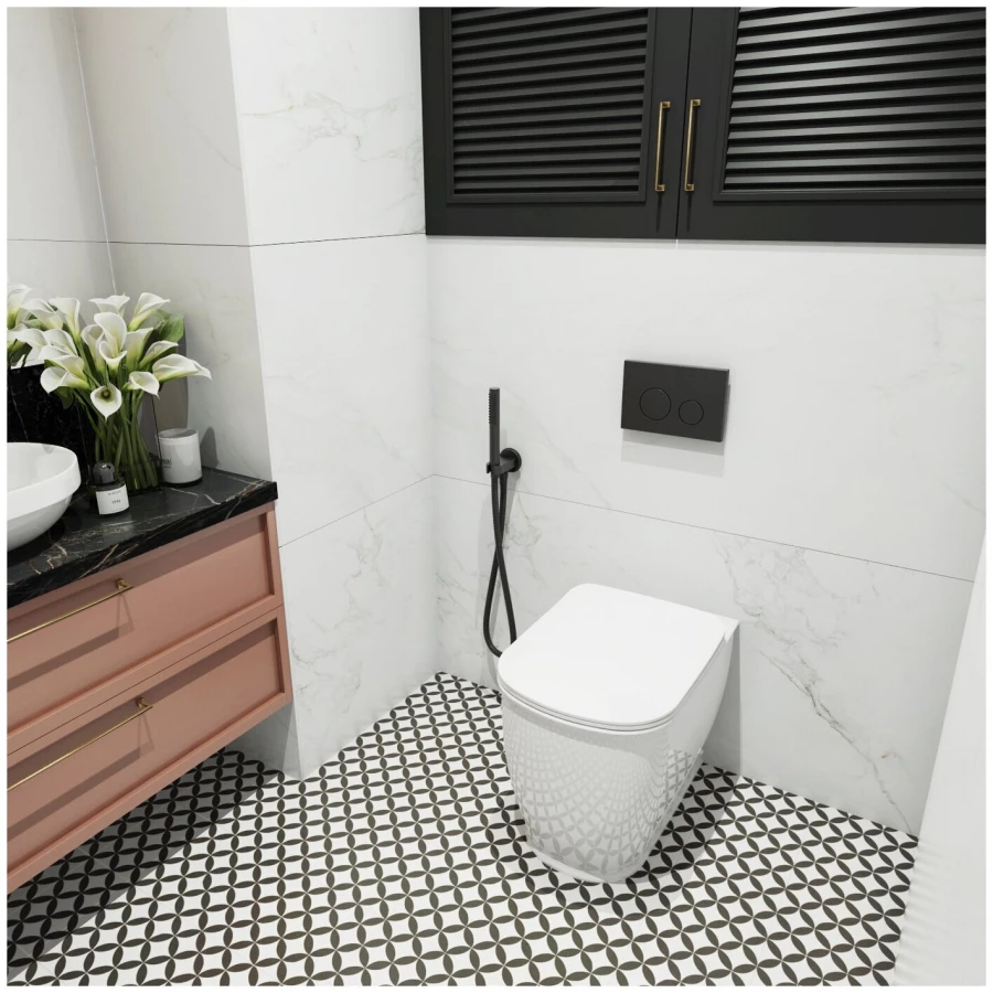 Унитаз Lavinia Boho Relfix Bell Pro 77060215 (комплект 4 в 1)