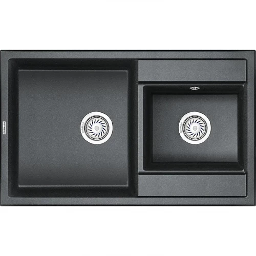Кухонная мойка Granula 8201, ШВАРЦ 82х50 см