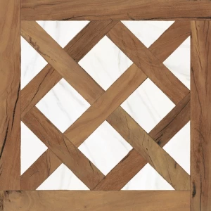 Плитка напольная Peronda FS Forest Mix матовая бело-коричневая 0100338321 45x45 см