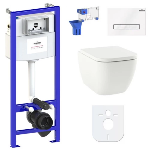 Унитаз Lavinia Boho Relfix One Compacto 87040069 (комплект 7 в 1)