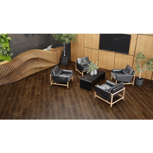 Каменный SPC ламинат Alpine Floor Grand Sequoia синхронное тиснение Шерман ECO 11-33 43 класс 4 мм 2.232 кв.м 122х18.3 см