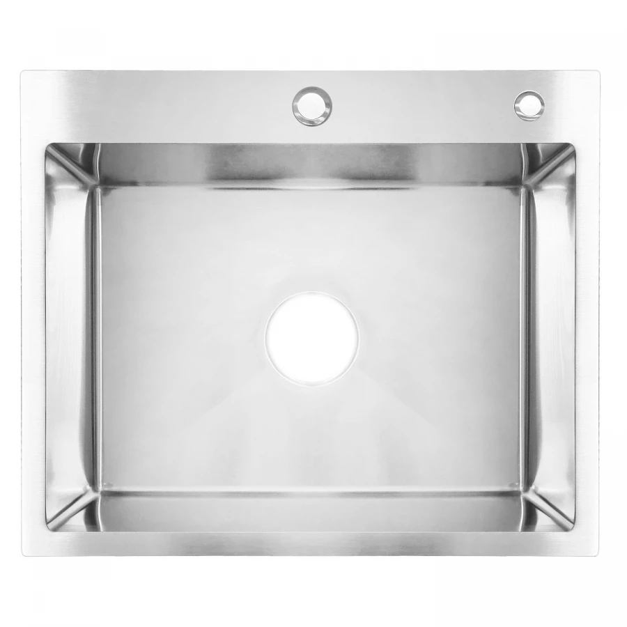 Кухонная мойка Azario Sabrina нержавеющая сталь цвет серебро AZS6050S 60х50х20 см