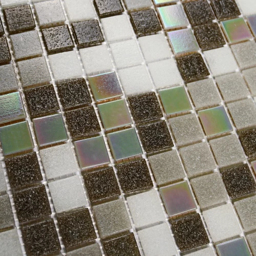 Мозаика Bonaparte Стеклянная мозаика Marengo 20х20 глянцевая многоцветная 32,7х32,7 см