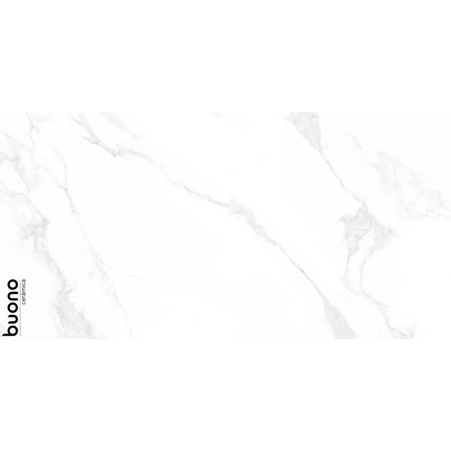 Керамогранит Buono Marble Carrara Anita Glossy белый M4402P 120х60 см