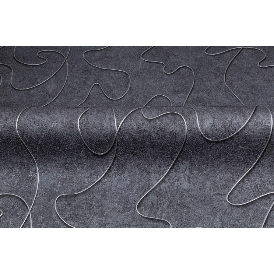 Обои флизелиновые Palitra Life Salvador черный PL72209-48 1,06х10,05 м