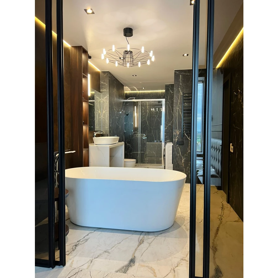 Керамогранит Cerrad Marquina Gold Rect 59,7x119,7