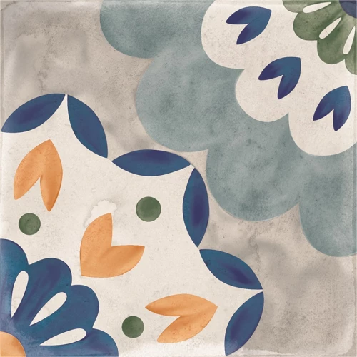 Керамогранит Nanda Tiles Veranda Alma матовый многоцветный 15x15 см