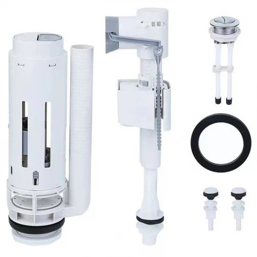 Унитаз напольный безободковый с бачком Aquatek Либра New горизонтальный выпуск тонкое сиденье с механизмом плавного закрывания AQ1263N-00 63х39х82,5 см