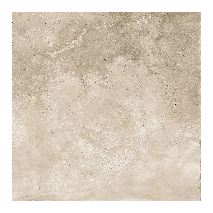 Керамогранит Granoland Richmond Travertine Taupe матовый бежевый 60х60 см