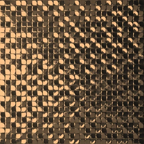 Мозаика Italon Материя Голд коричневый 30х30 см