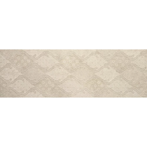 Плитка керамическая Atlantic Tiles Медина Рев Басе Децор Иворы / Medina Rev Base Decor Ivory матовая бежевая 8000444 90х29,5 см