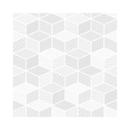 Плитка напольная Керамин Тренд 7П белая 40х40 