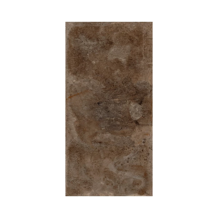 Керамогранит Ariostea Ultra Metal Metal Brown Zinc Prelucidato Soft 6 мм матовый коричневый UMT6S310500 300х100 см