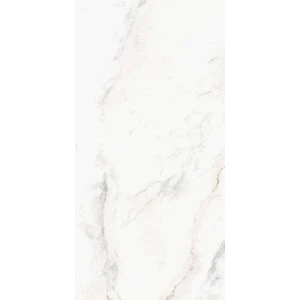 Керамогранит Leopard Marble Calacata Soft Vein Polished глянцевый белый 2578 120х60 см