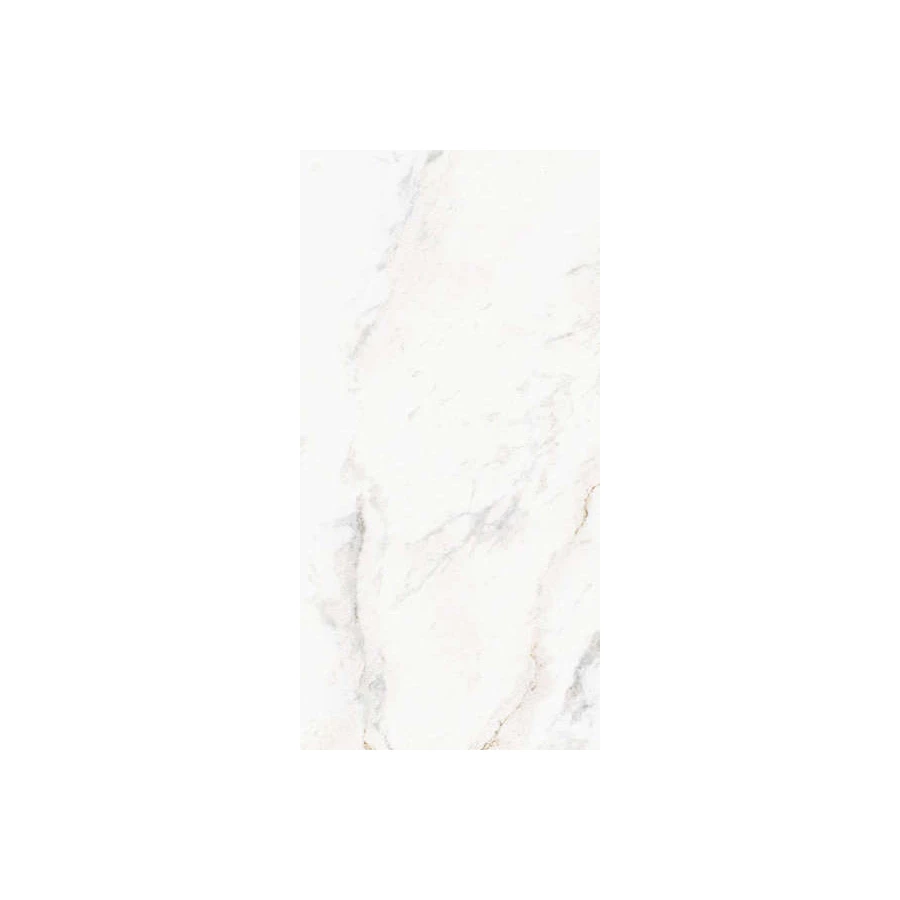 Керамогранит Leopard Marble Calacata Soft Vein Polished глянцевый белый 2578 120х60 см