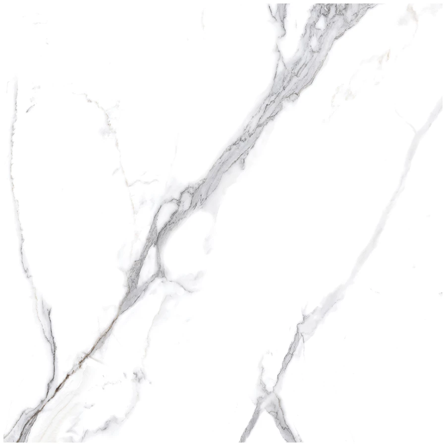 Керамогранит Ceradim Calacatta Splendid Silver Полированный белый 60х60 см