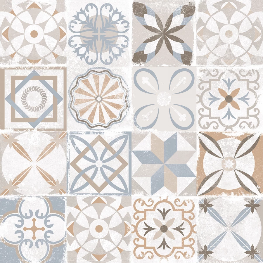 Керамогранит ALMA Ceramica Beton PRO матовый многоцветный GFU6060BTP14R 60х60 см