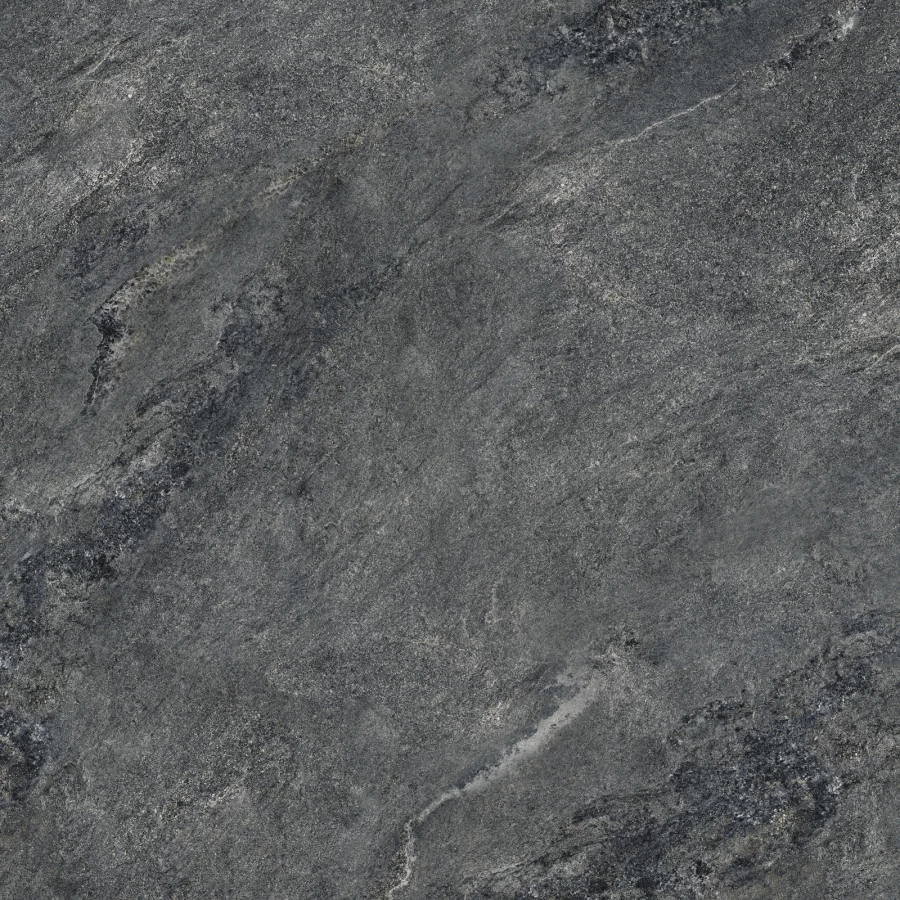 Керамогранит LCM Ajax Black матовый карвинг черный 8080AJA99M 80х80 см