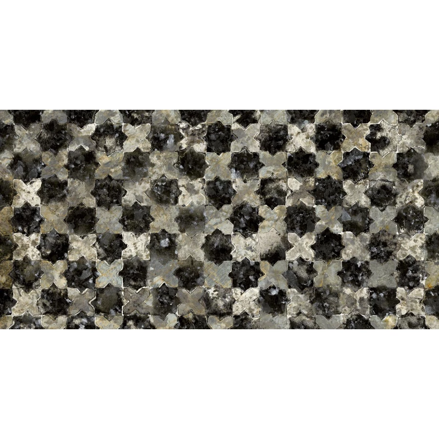 Керамогранит Valentino Opulence Antique Dark Lev Rett 03588 119,5х60 см