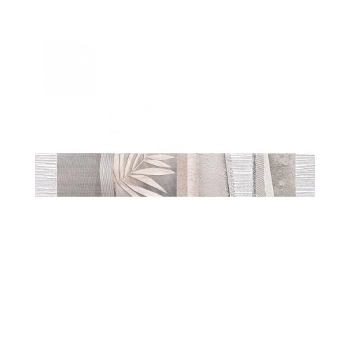 Бордюр Нефрит-Керамика Темари серый 05-01-1-98-05-06-1117-1 9*60 см