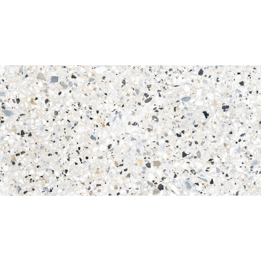 Керамогранит ALMA Ceramica Terrazzo лаппатированный 2 шт в уп 45,5 м в пал GFA114TRZ07L 114х57х0,75 см