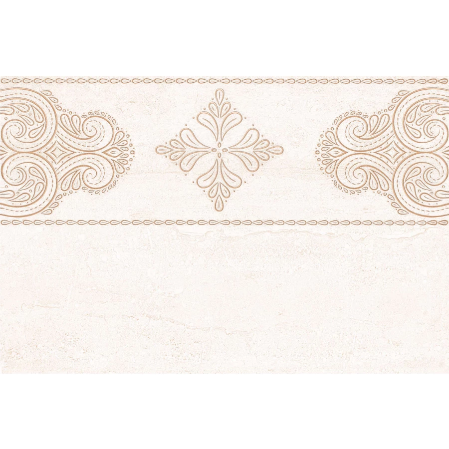 Плитка настенная Тянь Шань Эгерия Декор светло-бежевый 1,62м2 TP3045094H 45х30 см