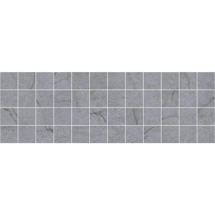 Декор Laparet Rock мозаичный серый MM11187 20х60