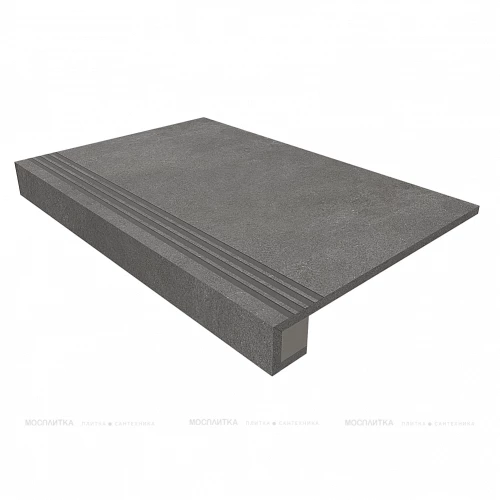 Комплект Ступень Estima Terra TE03 неполированный прямоугольный бортик + Подступенок 14,5x120 Set/Steptrade/TE03_NS/33x120/S1/Stripe/TE03_NS/14, 120х33 см