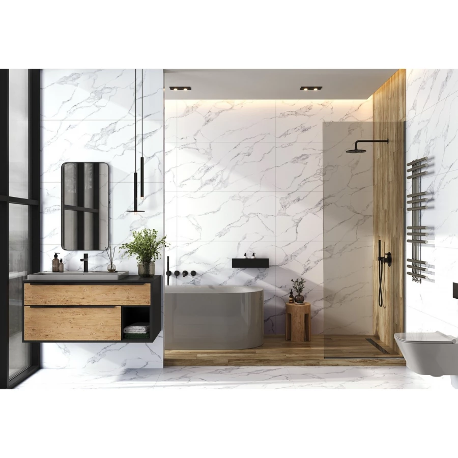 Керамогранит матовый ALMA Ceramica Imola 2 шт в уп 42.9 м в пал GFA114IML07R 114х57х0,85 см