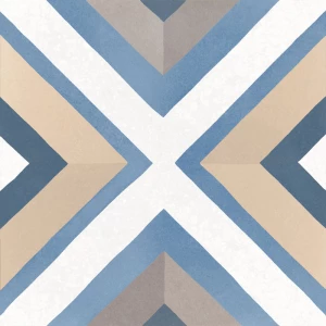 Керамогранит Equipe Каприс Деко Скьюуаре Cолоурс / Caprice Deco Square Colours матовый многоцветный 22119 20х20 см