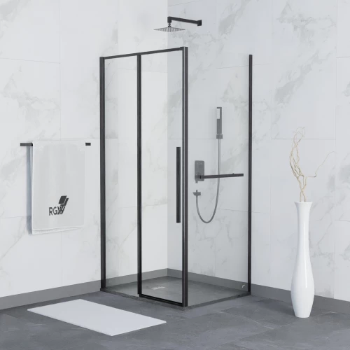 Душевой уголок RGW SV-42-1B SV-12B + Z-060-2B Прозрачное 323242140-014 140х100 см