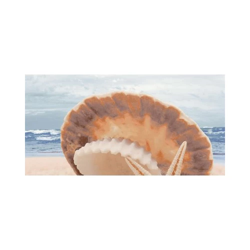 Декоративный массив Нефрит-Керамика Аликанте бежевый (верх жемчужина, море) 25х50 см