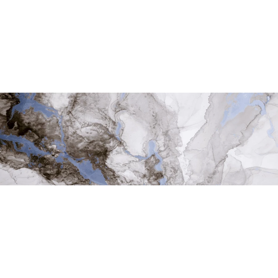 Плитка настенная Primavera Tiziana Aqua B glossy GL05B 90х30 см