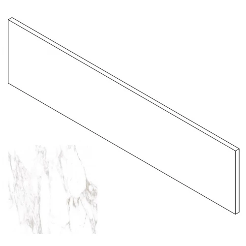 Подступенок Gresse Ellora мрамор лотус матовый GRS01-19 60х14,5 см